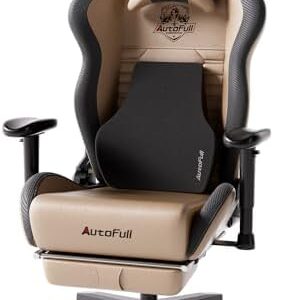 AutoFull C3 Gaming Chair with Lumbar Support & Footrest